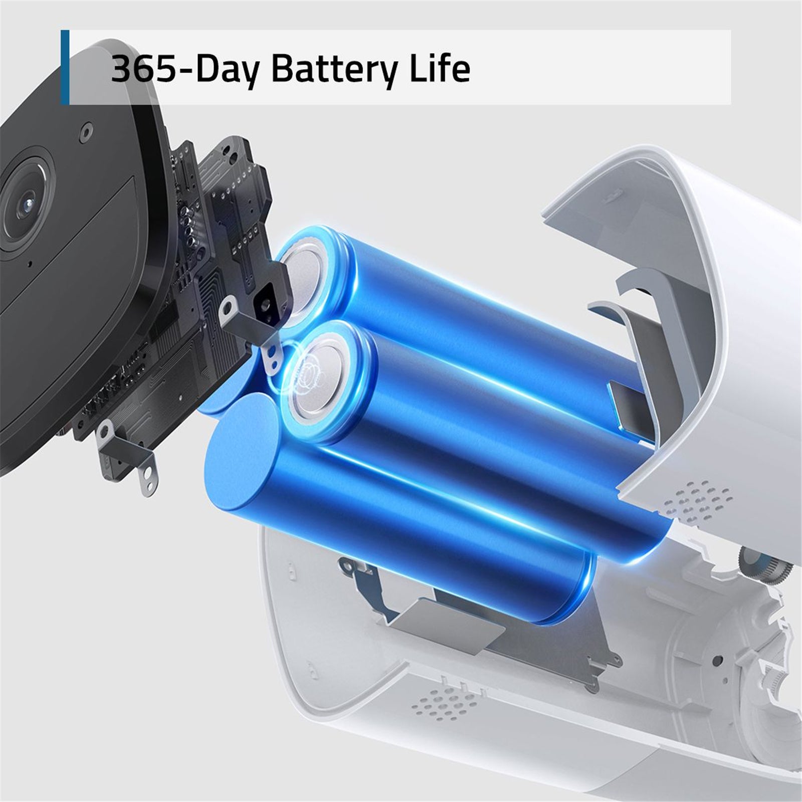 Eufy eufyCam 2 Pro Wire-Free Security Camera Kit - 4 Pack, 2K, Up to 365 Day Battery Life, Local Storage, No Monthly Fee