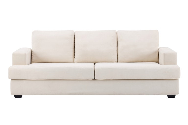 Airluxe Olivia 3 Seater Sofa (Cream)