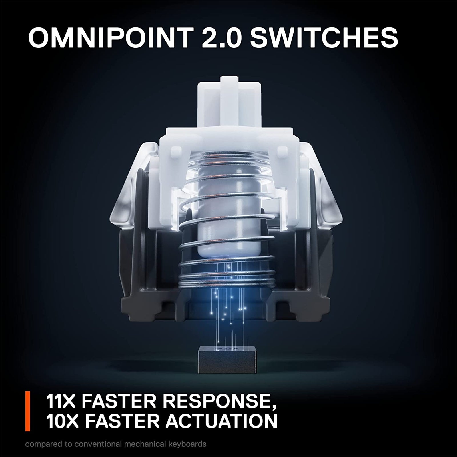 Steelseries Apex Pro Mini Mechanical RGB Gaming Keyboard