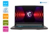 MSI Thin 15 15.6" Full HD i5 RTX4050 Gaming Laptop (16GB, 512GB, B13VE-2275AU)