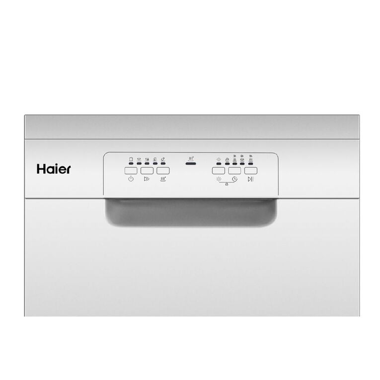 Haier 45cm 300 Series Freestanding Dishwasher - Satina