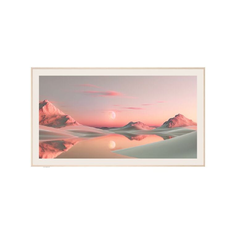 TCL NXTFRAME 55 Inch A300W QLED 4K Google Art TV with Flush Wall Mount Only 2024