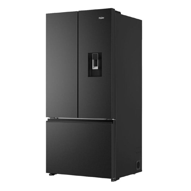 Haier 509L 500 Series French Door Refrigerator Non-plumbed water - Black