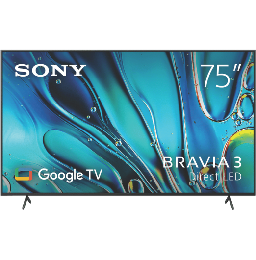 Sony 75" BRAVIA 3 4K HDR Google TV 24