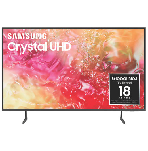 Samsung 50" DU7700 4K Crystal UHD Smart TV 24