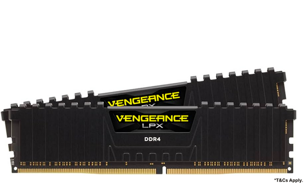 Corsair Vengeance LPX 16GB (2x8GB) DDR4 3600MHz C18 Desktop Gaming Memory Black