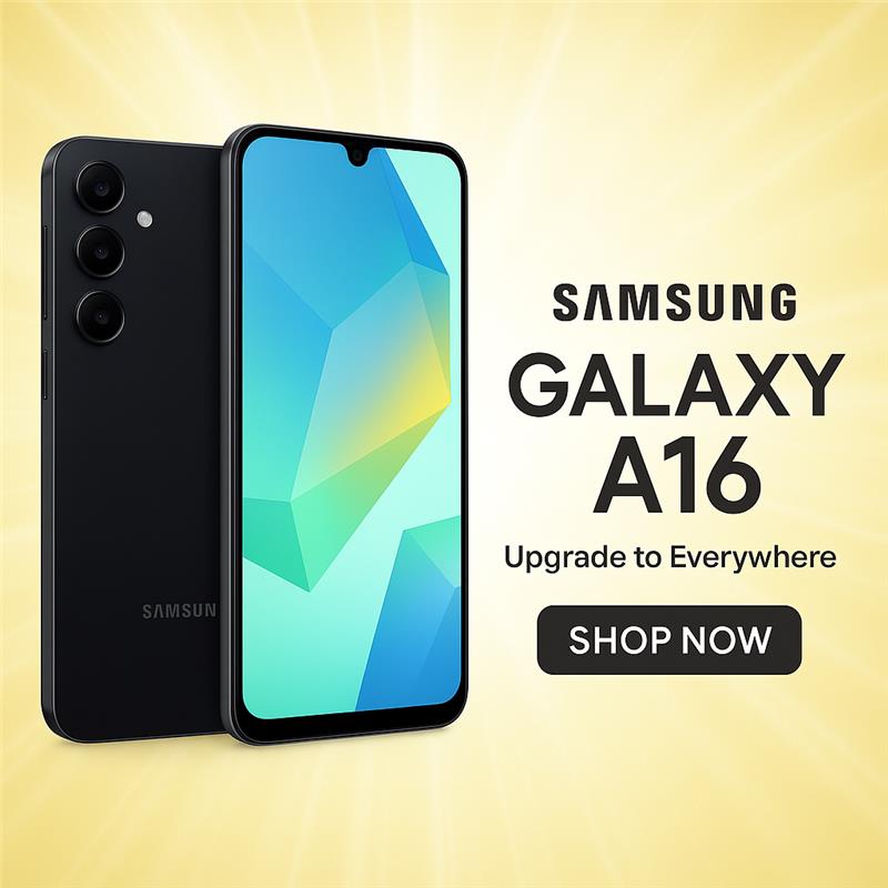 Samsung Galaxy A16 5G 128GB Blue Black