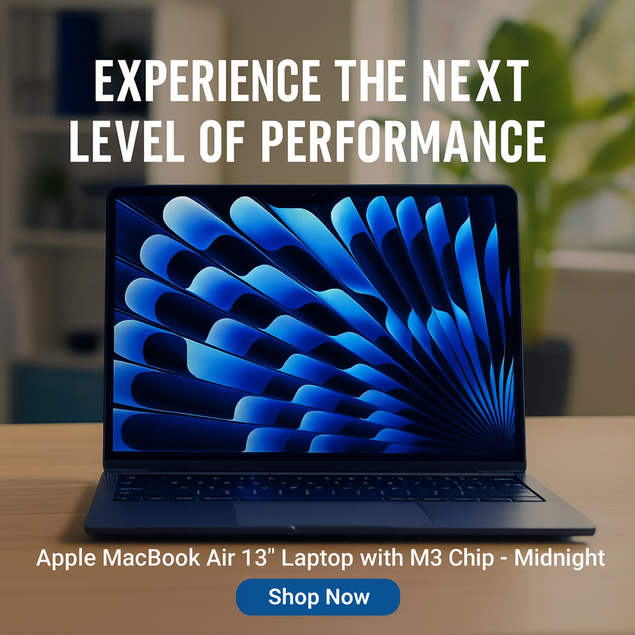 Apple MacBook Air 13" Laptop with M3 Chip - Midnight