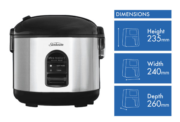 Sunbeam 7 Cup Perfect Deluxe Rice Cooker