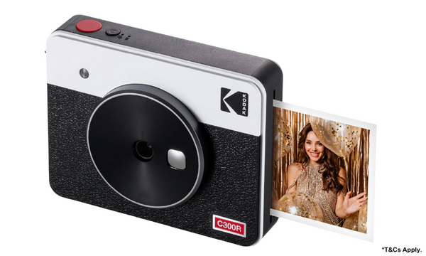 Kodak Mini Shot 3 Retro 2-in-1 Portable 3x3€� Wireless Instant Camera & Photo Printer
