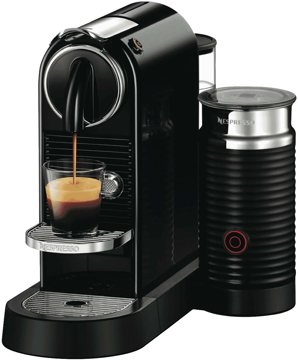 Nespresso Citiz and Milk Black Capsule Machine