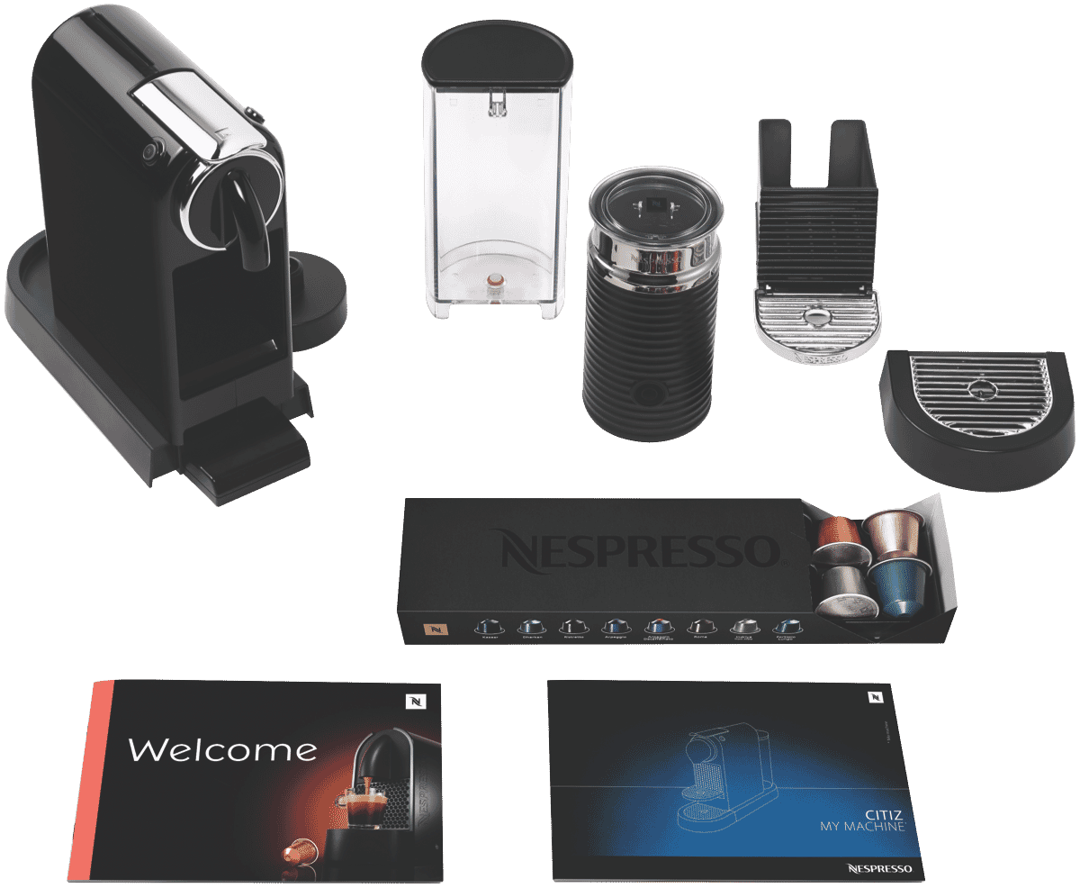 Nespresso Citiz and Milk Black Capsule Machine