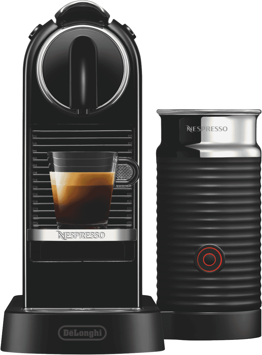 Nespresso Citiz and Milk Black Capsule Machine