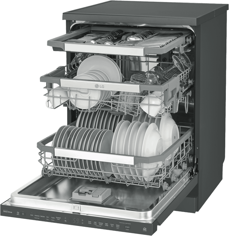 LG Matt Black Dishwasher