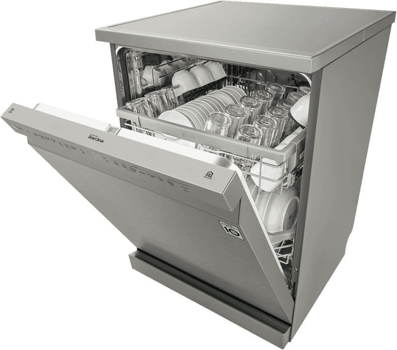 LG Platinum Steel True Steam Dishwasher