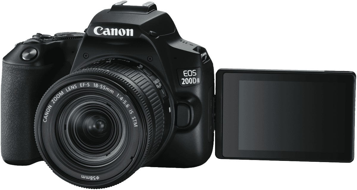 Canon 200D Mark II DSLR EF-S18-55mm Lens Kit