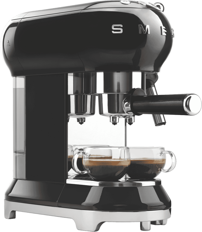 Smeg COFFEE MACHINE 50's STYLE BLACK