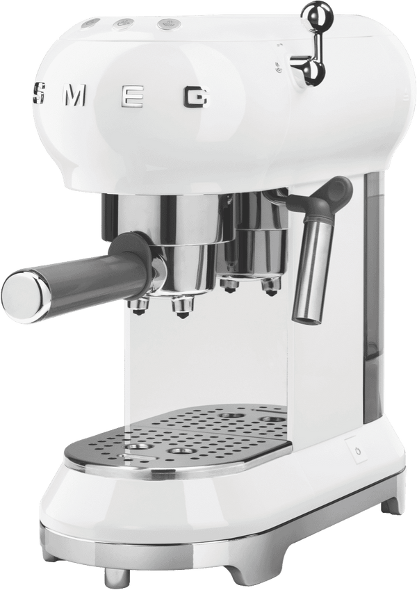 Smeg COFFEE MACHINE 50's STYLE WHITE