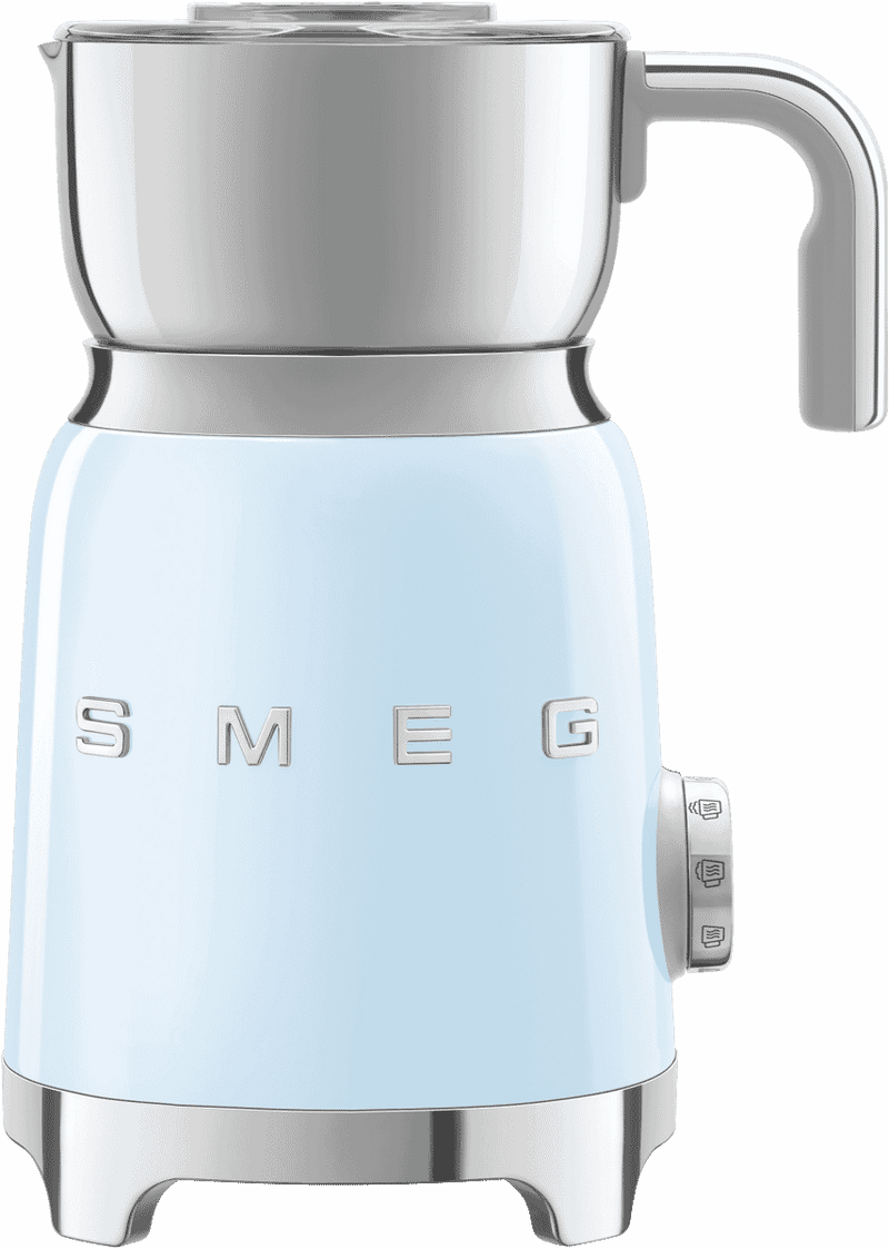 Smeg 50's Style Retro Milk Frother Pastel Blue