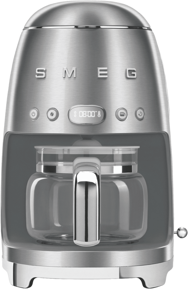 Smeg Drip Coffee Machine Brushed Metal