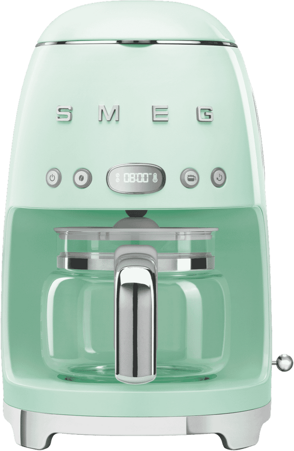 Smeg Drip Coffee Machine - Pastel Green