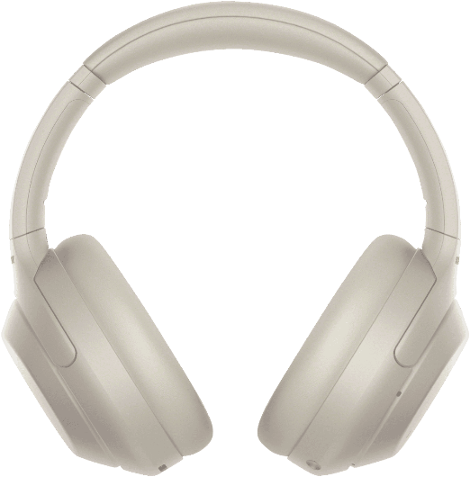 Sony Noise Cancelling Headphones - Silver
