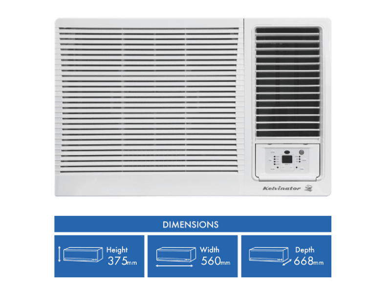 Kelvinator C2.2kW Cool Only Box Air Conditioner