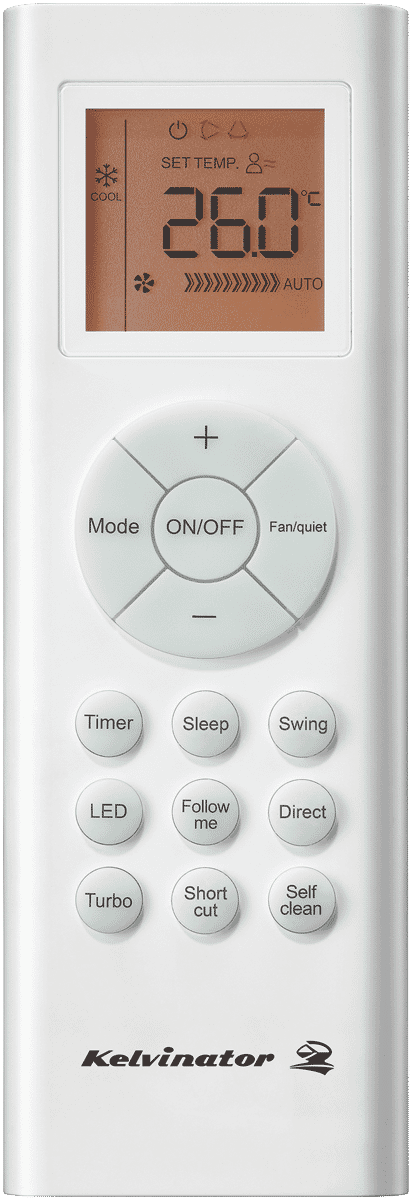 Kelvinator C2.5kW H3.2kW Reverse Cycle Split System K - Layaway AU