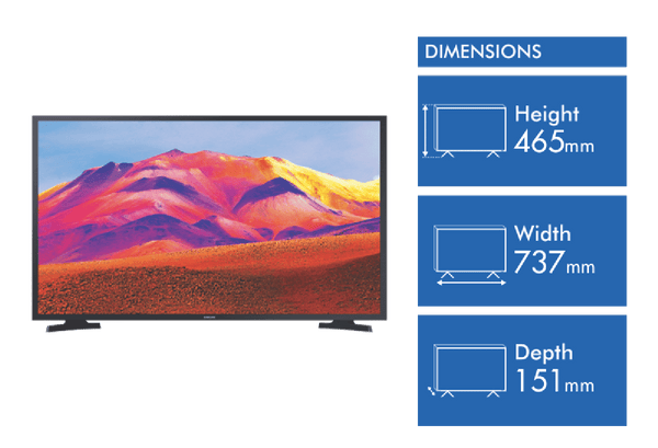 Samsung 32" T5300 FULL HD Smart LED TV