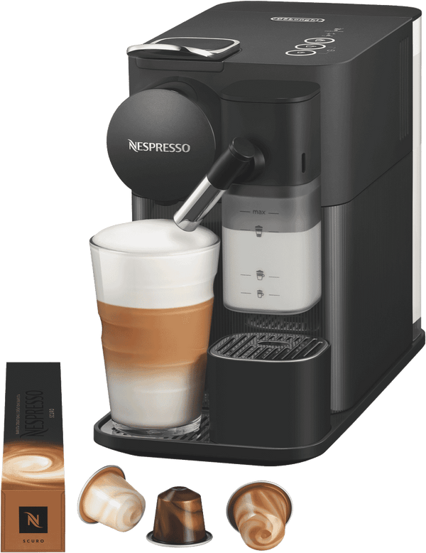 Nespresso Lattissima One Black Capsule Coffee Machine