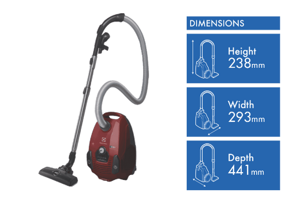 Electrolux Silent Performer Bagged Vacuum