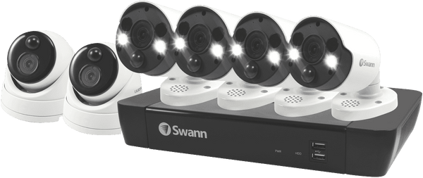 Swann 6 Camera 8 Channel 4K Ultra HD NVR Security System
