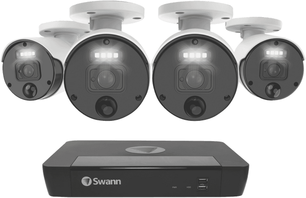 Swann 4 Camera 8 Channel 2TB 4K NVR System
