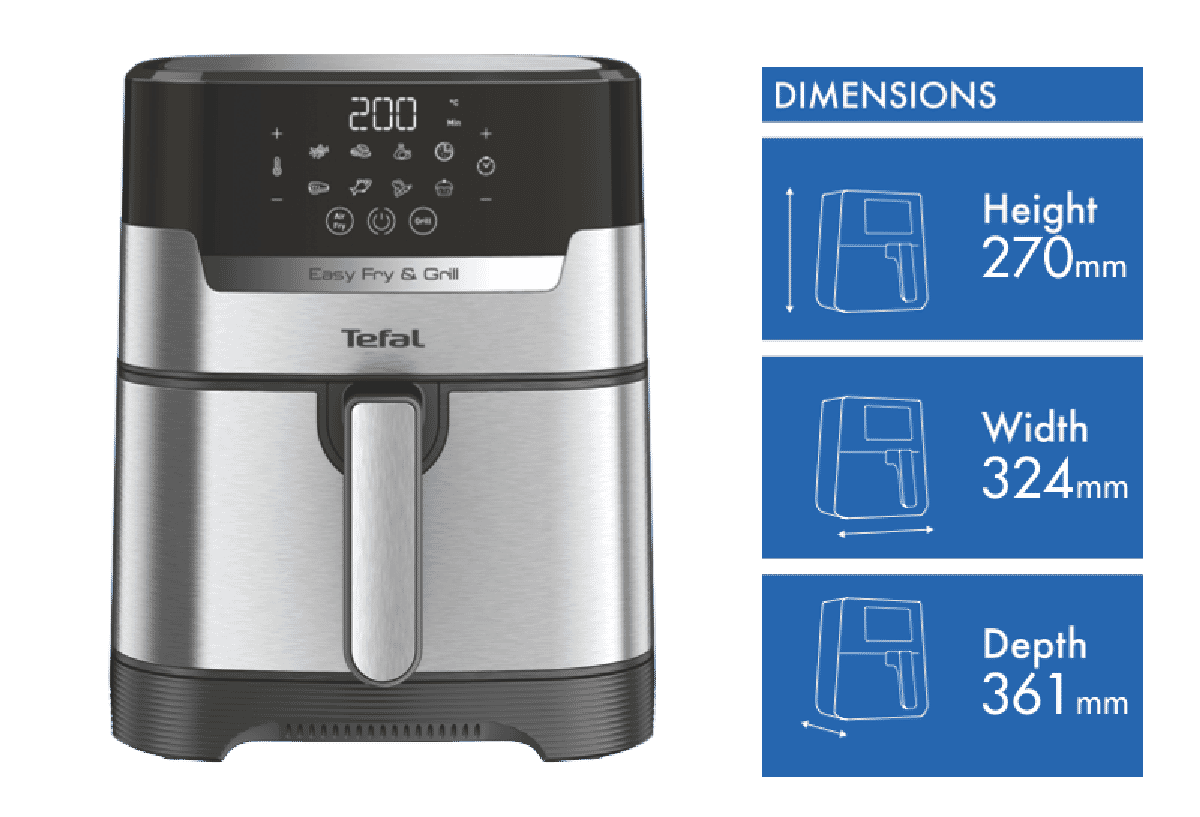 Tefal Easy Fry & Grill Deluxe Air Fryer - Layaway AU