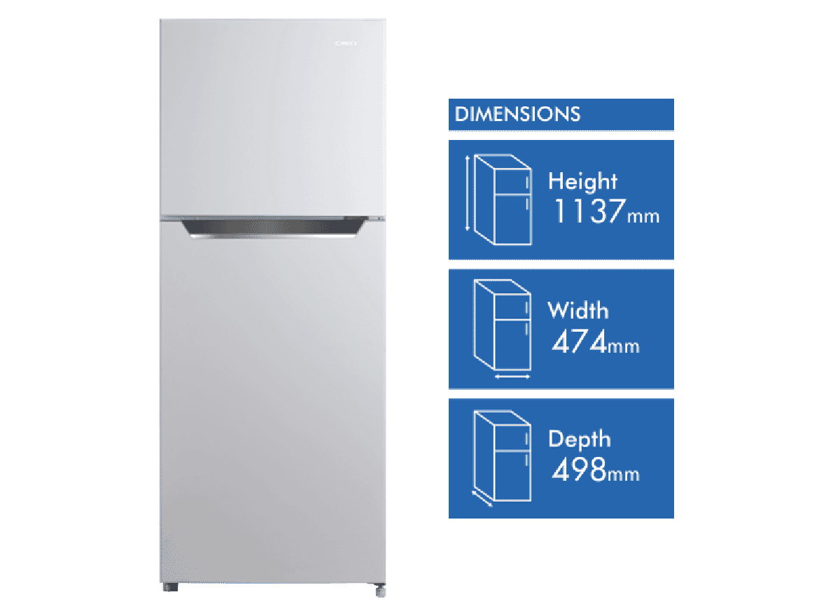 CHiQ 118L Top Mount Refrigerator - Layaway AU