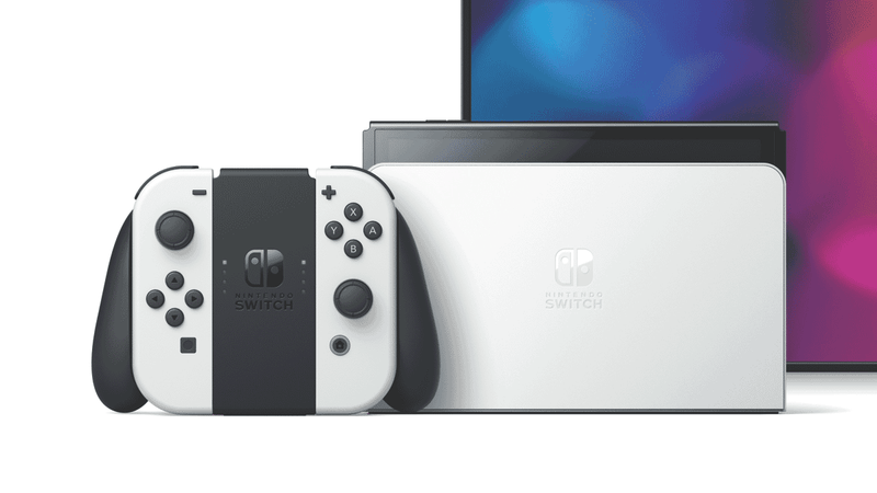 Nintendo Switch Console OLED Model (White)