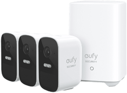eufy 2C Pro 2K Security System & Homebase (3 Camera)