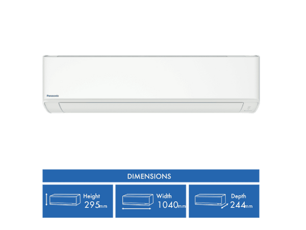 Panasonic C7.1kW H8.0kW Reverse Cycle Split System and Air Purifier