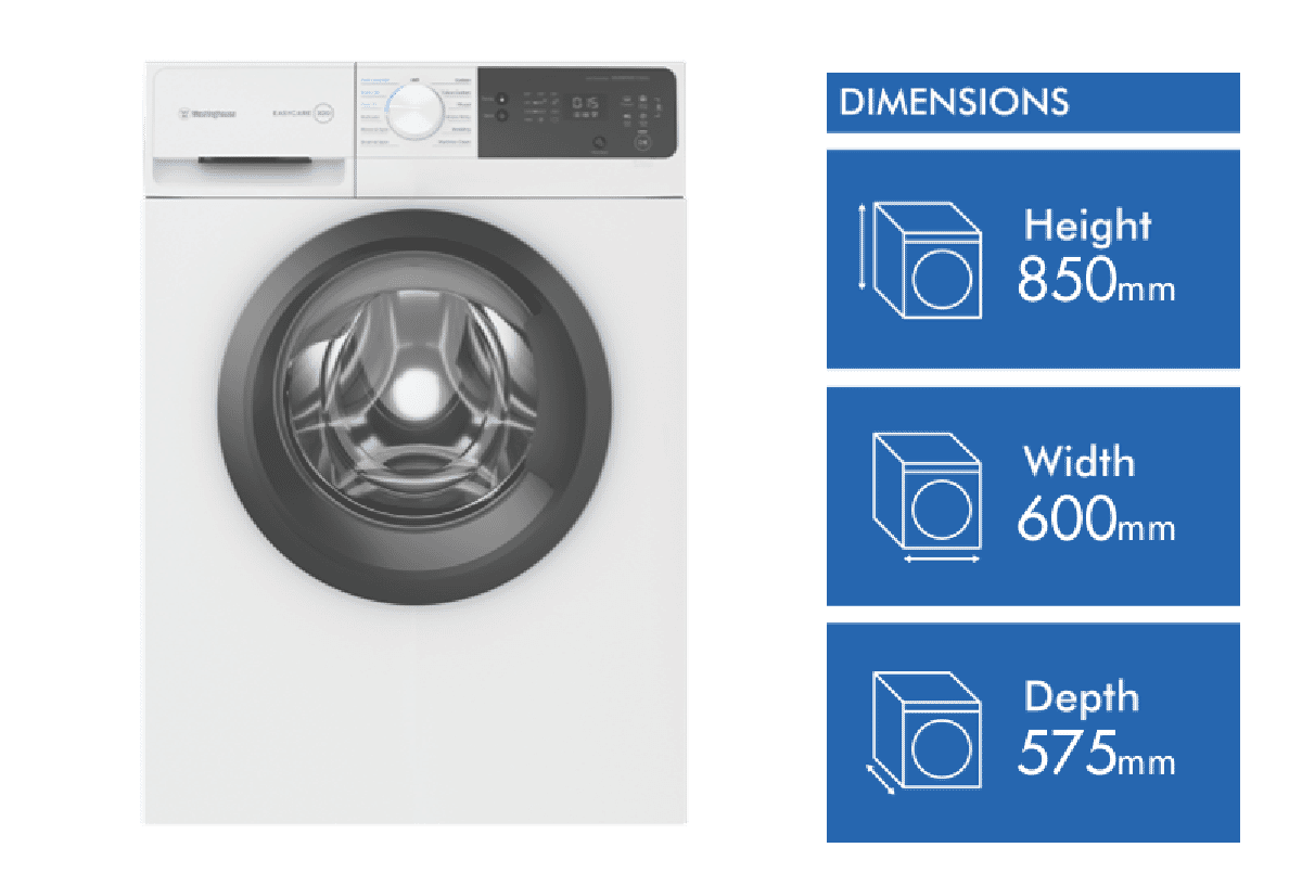 Westinghouse 7.5kg Front Load Washer - Layaway AU