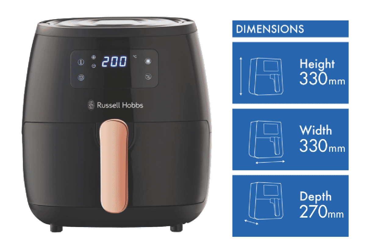 Russell Hobbs 5.7 Litres Brooklyn Air Fryer - Layaway AU
