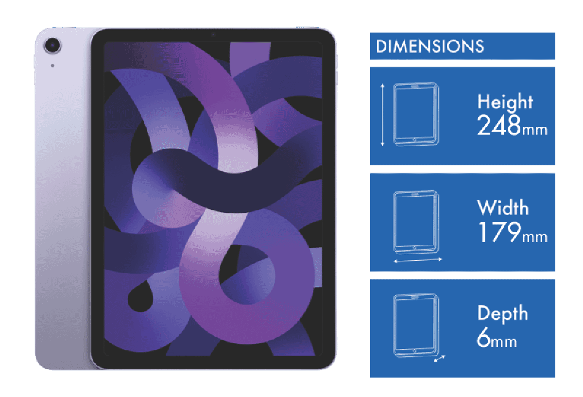 Apple iPad Air 10.9" (5th Gen) Wi-Fi 256GB - Purple - Layaway AU