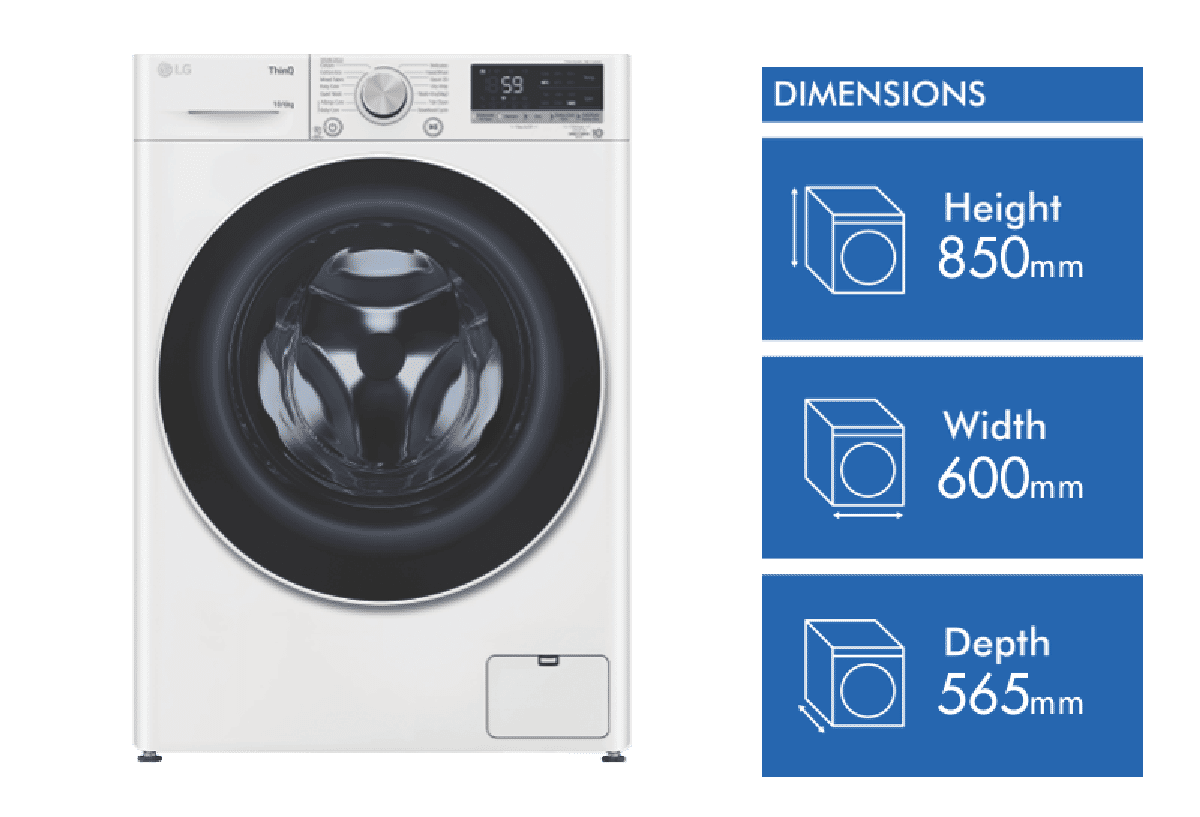 LG 10kg-6kg Combo Washer Dryer - Layaway AU