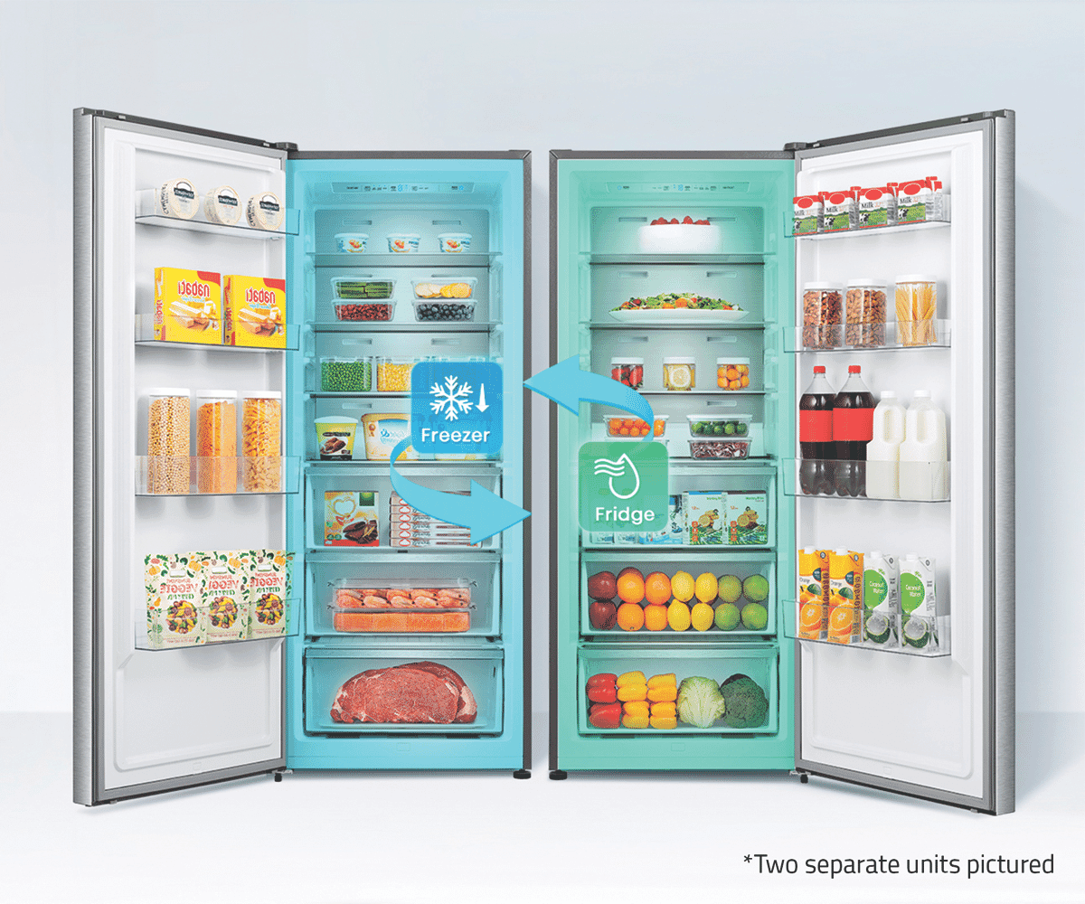 Hisense 384L Vertical Hybrid Freezer - Layaway AU