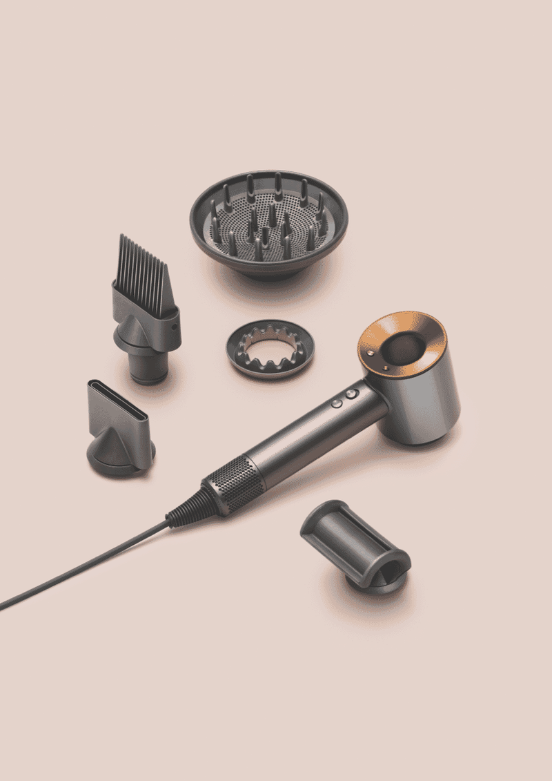Dyson Supersonic Hair Dryer Nickel/Copper