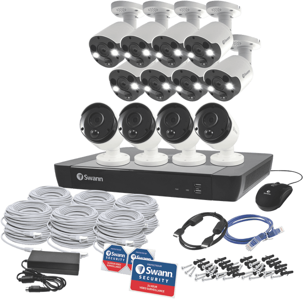 Swann 12 Camera 16 Channel 4K NVR CCTV Kit