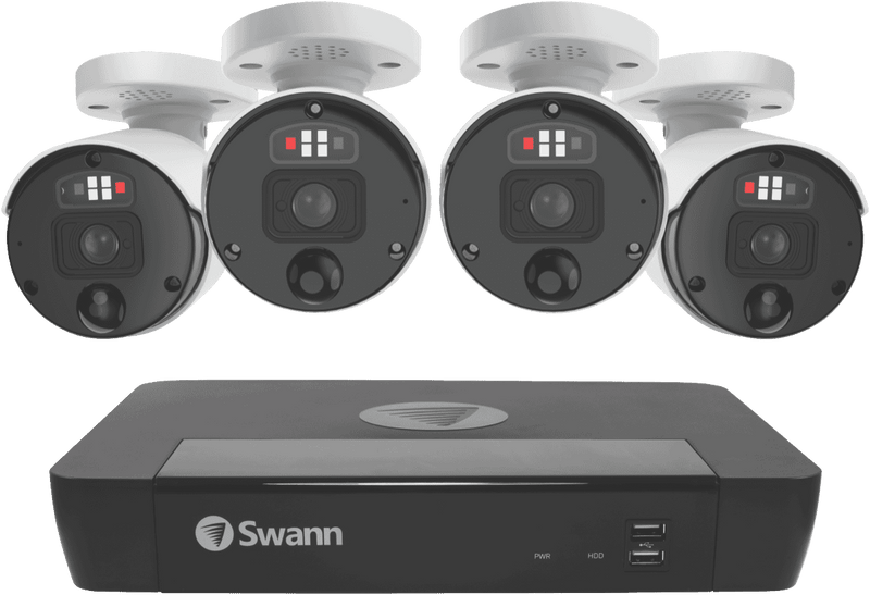 Swann 12MP 2TB NVR Kit w/ 4 x Bullet Enforcer Cameras