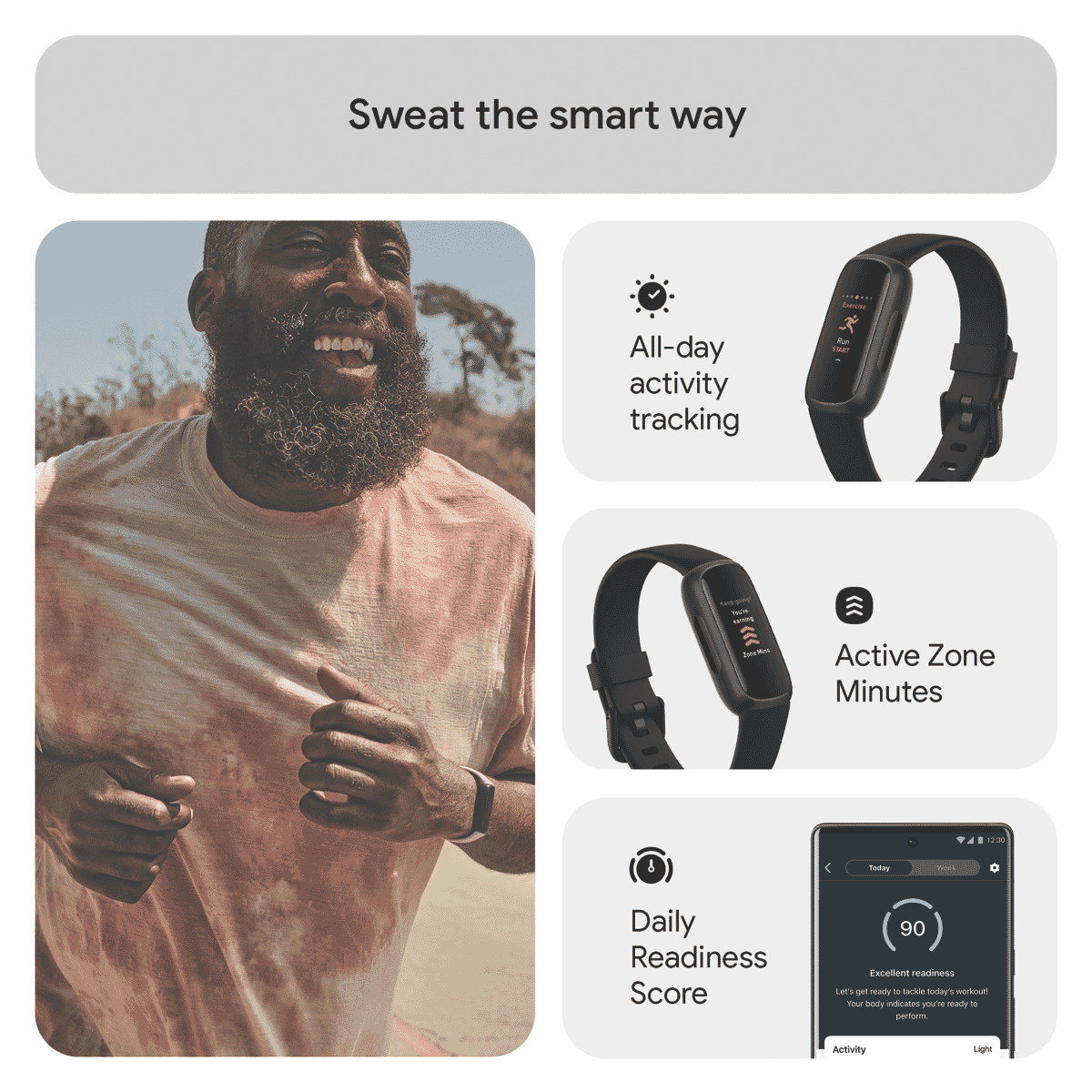 Fitbit Inspire 3 Midnight Zen/Black - Layaway AU