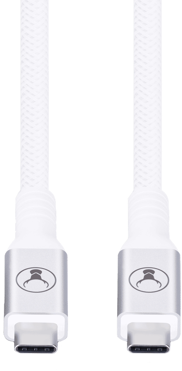 Bonelk USB-C to USB-C Long-Life 10Gbps Transfer Cable - White (2m)