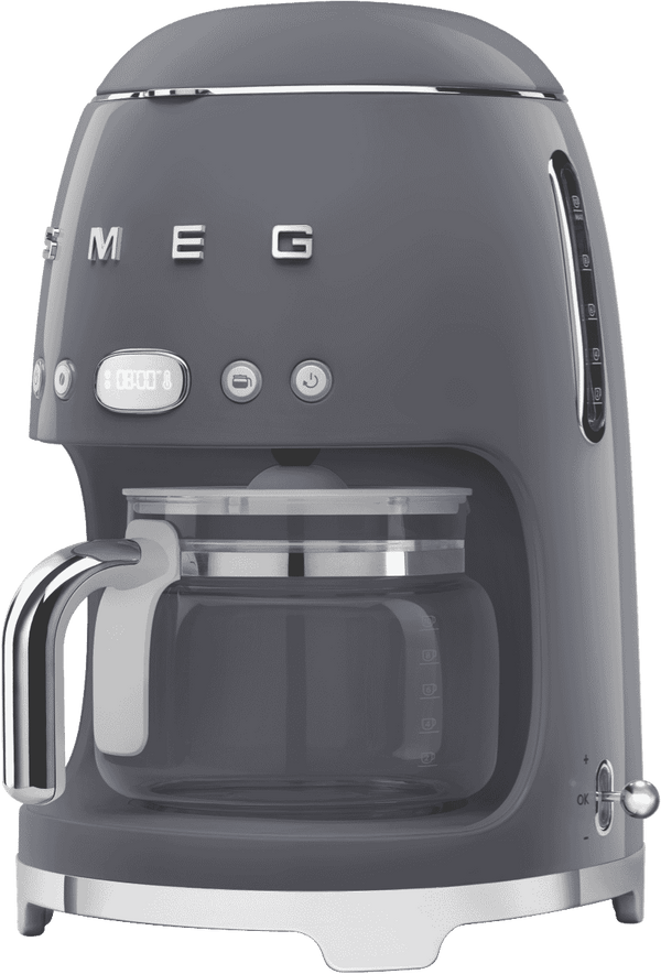 Smeg 50's Style Drip Filter Coffee Machine Grey