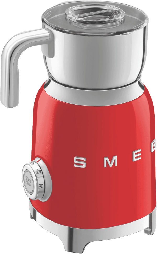 Smeg 50's Style Retro Milk Frother Red